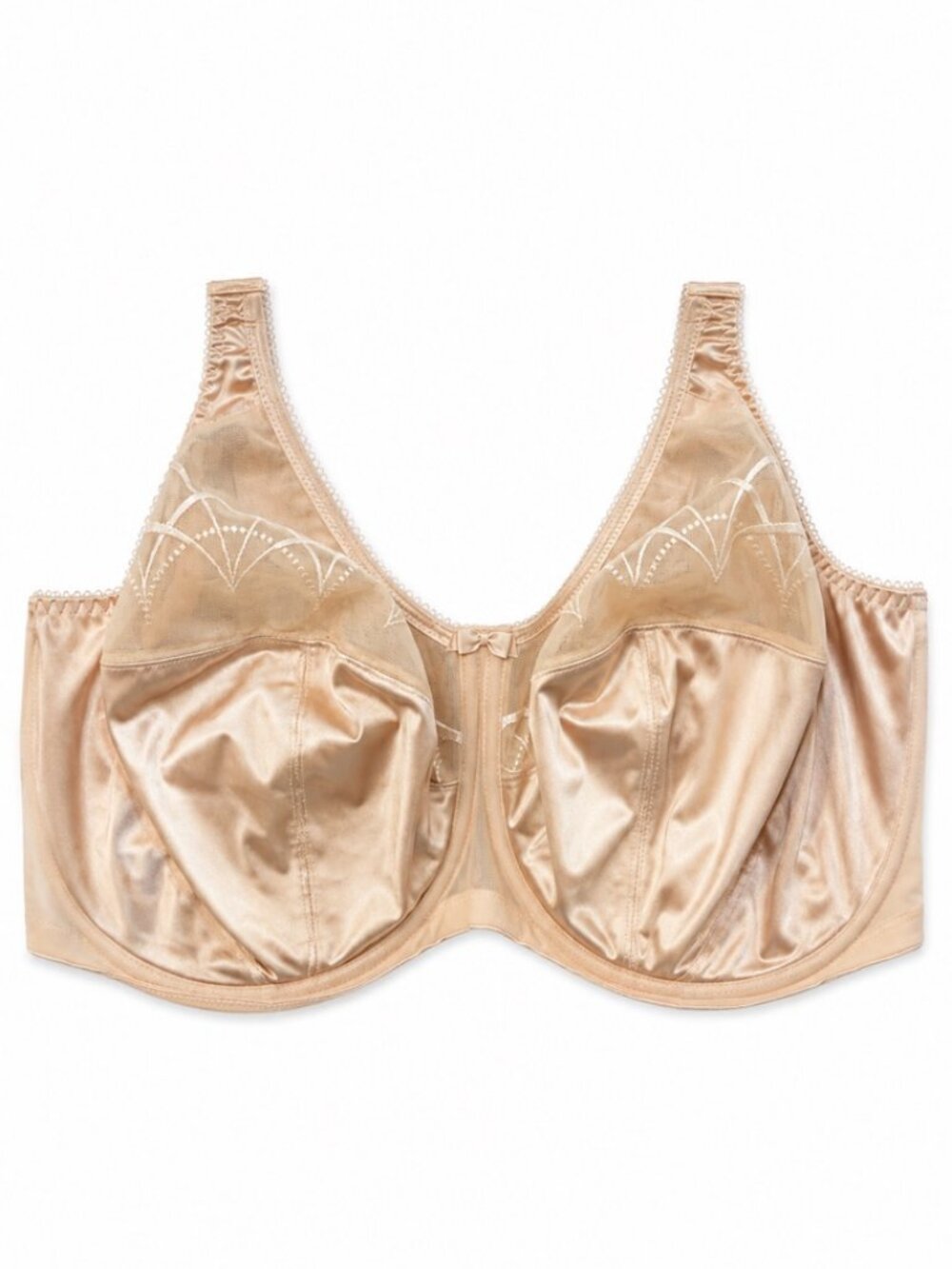 Elomi Cate Underwire Full Cup Bra EL4383SAE Beige 42K Pre‑Owned